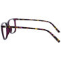 OPULIZE Arc Lunettes de Lecture Pack de 2 Montures Carrées Minces Élégantes Charnières à Ressort Anti-Rayures Noir Violet Branch