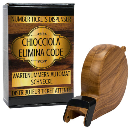 escargot distributeur ticket carnet ticket attente pour gestion de file d attente. tickets numérotés queue d aronde distributeur