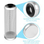 Heqishun 4 Pièces 16mm Garde de Filtre d'Aquarium, Garde de Protecteur de Filtre de Maille d'Aquarium, Protection du Filtre en A