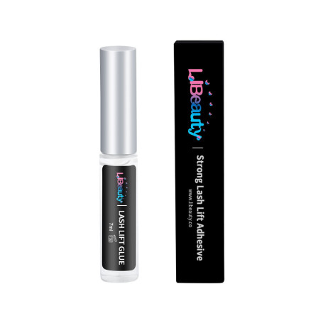 Libeauty Colle Rehaussement de Cils Adhésif pour laminage des sourcils, colle permanente pour cils super collante avec le pincea