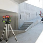 Huepar Niveau Laser Rotatif Auto-Nivellement Kit, Outil de Rouge Niveau Laser Rotatif Intérieur/Extérieur Faisceau Laser Horizon