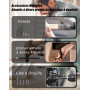 VIWKO Perceuse Visseuse Sans Fil, 20V Visseuse Devisseuse Sans Fil, 25+1 Réglages de Couple, Perceuse-visseuse Max 42Nm Visseuse