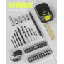 VIWKO Perceuse Visseuse Sans Fil, 20V Visseuse Devisseuse Sans Fil, 25+1 Réglages de Couple, Perceuse-visseuse Max 42Nm Visseuse