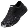 LARNMERN Chaussure de Cuisine Homme Baskets de Chef Impermeable Chaussures de Travail Antidérapantes Baskets Enfiler Légères