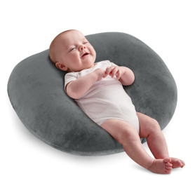 JOVELL Coussin d'allaitement, Coussin de Soutien Ergonomique Multifonction pour Mères, Coussin d'allaitement Extra-Large avec Po