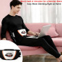 Ceinture de massage, Ceinture amincissante à 5 modes de vibration avec fonction de chauffage et réglable à 140cm, Appareil d'ent
