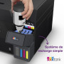 Epson ET-3950 Solution d’Impression A4 avec Wi-FI, réservoirs d’Encre AirPrint, Chargeur de Documents, Impression, numérisation 