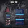 M3-A Diagnostic Moto Lecteur de Code Moto Scanner Outil de Diagnostic Moto avec Test de Tension Test Rapide pour HON*DA Yam*AHA 