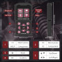 M3-A Diagnostic Moto Lecteur de Code Moto Scanner Outil de Diagnostic Moto avec Test de Tension Test Rapide pour HON*DA Yam*AHA 