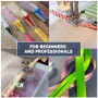 Kit de Ruban à Coudre avec Pointe de Couture pour la Maison. Fabricant de Ruban Bias Pratique. Outils et Accessoires pour Coutur
