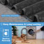 HezzLuv Couverture Imperméable pour Chien 152x203 cm, Plaid pour Animaux en Flanelle Lavable pour Canapé et Lit, Antidérapant, P