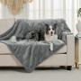 Yaning Couverture Imperméable pour Lit Canapé Sofa, Couverture Douce Anti-Fuites pour Chien Chiot Chat, Protège-Meuble en Polair