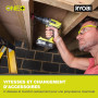 RYOBI - Perceuse-visseuse à percussion 18V - 2 vitesses - 50 Nm - 500-1 800 tr/min - réglage de couple 24 positions - mandrin 13
