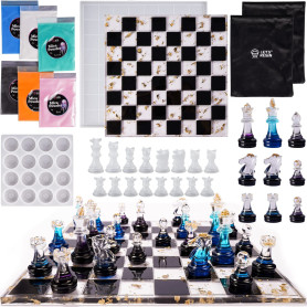 LET'S RESIN Échecs Moule Resine Epoxy