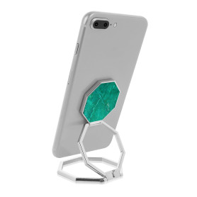 Cobee Anneau de Support pour Téléphone Portable - Rotation à 360° en Métal, Pliable et Réglable - Compatible Avec la Plupart des