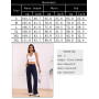 Litherday Jogging Femme en Coton Coupe Large Pantalon de Sport à Taille Élastique pour Running, Fitness et Entraînement