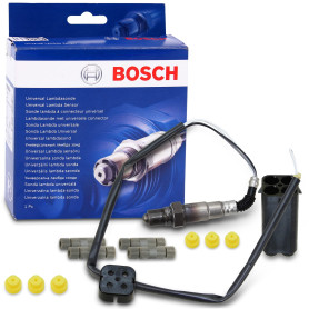 Bosch Automotive 0258986602 - Sonde Lambda à Connecteur Universel avec Connecteur breveté Noir