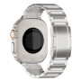 LDFAS Compatible avec Apple Watch Ultra 2 Band 49 mm Bracelet de montre en métal titane avec fermoir à double bouton pour iWatch