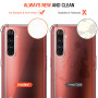 ivoler Coque pour Realme X50 Pro 5G, Ultra Transparent Étui de Protection en Silicone Antichoc avec Coins Renforcés, Clair Mince