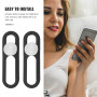 Artibetter 2 Pièces Cache Webcam et Protection de pour Caméra de Smartphone Compatible avec Iphone Élégant et Facile à Installer