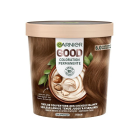 Garnier - Coloration Permanente - Sans Ammoniaque - 90% d'Ingrédients d'Origine Naturelle - Formule Vegan - Beurre de Karité - 1