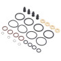 aqxreight - Kit de joint d'injecteur de carburant, 4 ensembles de kits d'étanchéité de buse de pompe Kit de réparation de joint 