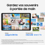 Samsung Galaxy Tab A11 8.7" WiFi 64 Go, Tablette Android, RAM 4 Go, Son 3D, Gris, Chargeur Secteur Rapide 25W Inclus, Version FR