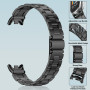 BANGTING Bracelets Acier Compatible avec Xiaomi Mi Band 10/9/8, Bracelet Metal de Remplacement pour Mi Band 10/9/8