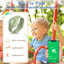 1pc Bracelet étanche et 1pc Pendentif Coque de Protection pour Apple Airtag, Enfants Apple Airtag IP53 Protection Anti - Perte G