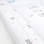 babyCalin Matelas à Langer happy lite bar - 50x70cm