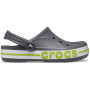 Crocs Bayaband Clog 39-40 EU Slate Grey/Lime Punch