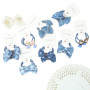 KAQILE Lot de 20 élastiques à cheveux multicolores pour bébé, avec nœud non métallique, accessoires de cheveux pour petites fill