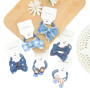 KAQILE Lot de 20 élastiques à cheveux multicolores pour bébé, avec nœud non métallique, accessoires de cheveux pour petites fill