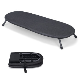 Duwee Table à Repasser Pliable, Housse résistante à la Chaleur avec Housse rembourrée épaisse, 32 x 82 cm