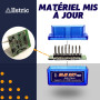 Allstric® Obd2 Diagnostic Voiture Multimarque. Elm 327 Outils Diagnostics système Moteur OBD-II. OBD2 Bluetooth Original pour Di