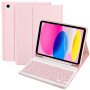 TQQ Coque Clavier pour iPad 10/11 Ème Generation (10.9 Pouces 2022/11 Pouces A16 2025), AZERTY Français Layout, Clavier Bluetoot
