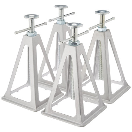 ProPlus Chandelles en Aluminium pour remorques et caravanes Jusqu'à 3600 kg