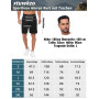 xtuwkzo Short de Sport Homme Séchage Rapide Bermuda Short Course a Pied Homme Running Gym Basketball Tennis Sportsear Bermudas a