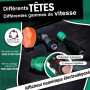 BATOCA S3 Polisseuse Sans Fil & S6 Mini Machine à Polir Ensemble,Batterie Universelle 12V, 2.0A,Polissage Voiture Complet/Détail