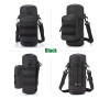 Kyrio Molle Sac à bandoulière pour bouteille d'eau avec pochette pour accessoires et bandoulière amovible 25 x 10,9 cm