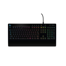Logitech G G213 Prodigy Gaming Keyboard, LIGHTSYNC RGB, Touches Mech-Dome, Résistant aux Mors, Boutons multimédia, AZERTY Layout
