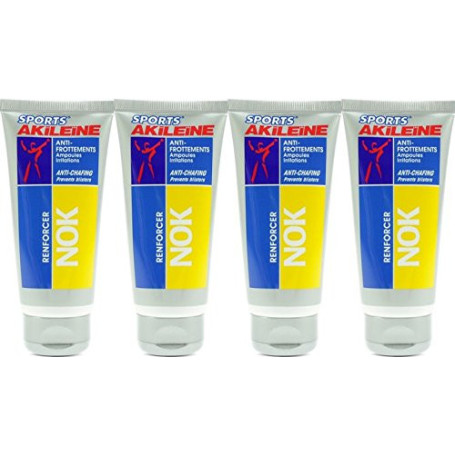 akileine Sports NOK Crème Anti-Frottements - Lot de 4