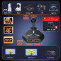 KiWiBiRD Splitter HDMI 2 Sorties simultanées, repartiteur HDMI 1 entrée 2 Sorties, duplicateur HDMI 4K 1440p 1080p HDCP 3D Compa