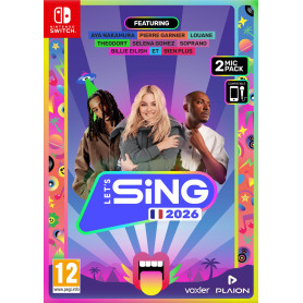 Let's sing 2026 +2 Mics (Switch)
