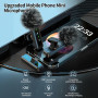 yAyusi Vlogging Kit pour iPhone/Andriod, Kit Youtuber Complet avec Automatique Trépied Smartphone de Suivi du Visage Rotation à 