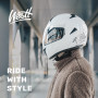 Westt Torque Casque Moto Homme Femme ECE 22.06 Casque Moto modulable mentonnière Protection intégrale Scooter Moto Integral VTT 