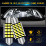KATUR Festoon C5W Ampoules LED 36mm Lumière Blanche Canbus sans Erreur pour B MW E39 E36 E46 E90 Lumière intérieure Plafonnier L