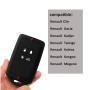 EcoJozon Lot de 2 Coques Clé Voiture pour Renault - Étui Carte Protecteur Clé Anti-Rayures avec pour Clio Megane Koleos Kadjar K