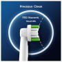 Oral-B Pro Brossettes De Rechange Cross Action ORIGINALES, Lot de 12 Embouts Ronds, Blancs, Compatibles Avec Des Brosses Electri
