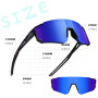 Beread Lot de 2 lunettes de soleil polarisées pour enfants - Protection UV400 - Pour garçons et filles - Pour cyclisme, course à